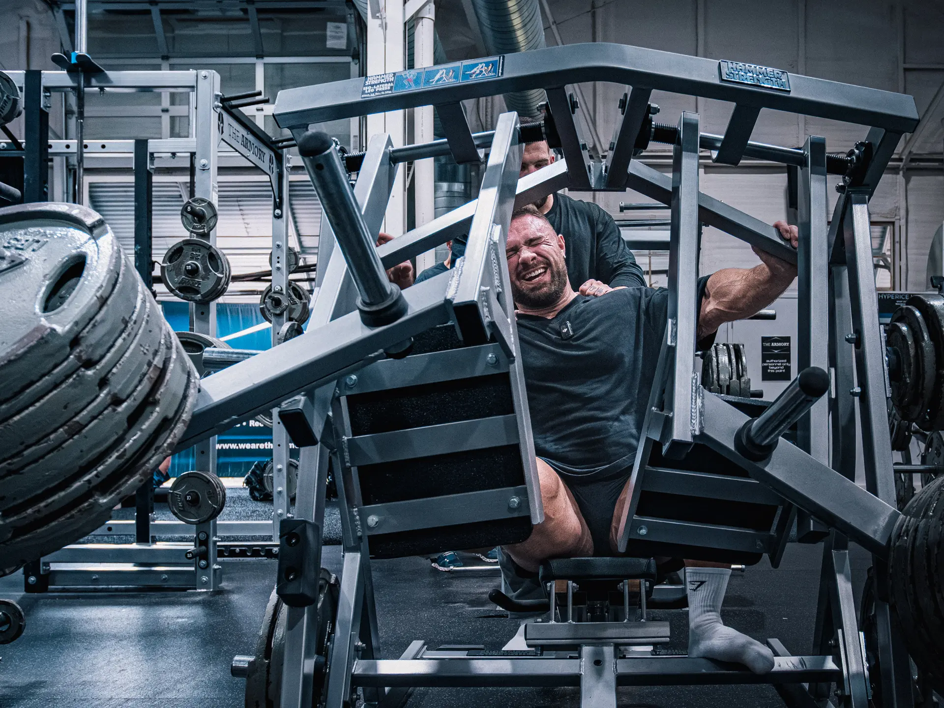 Théo Leguerrier en entraînement